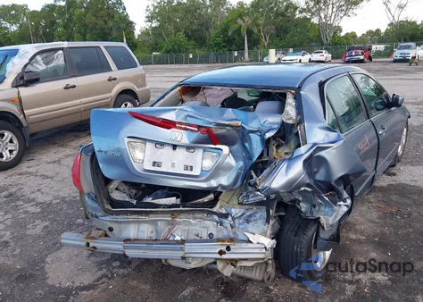 2007 Honda Accord 2.4 Se z USA, uszkodzony, nr VIN 1HGCM56387A182598